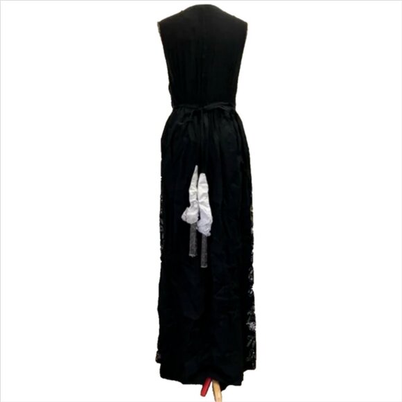 Calypso St. Barth Voleta Beaded Voile Linen Maxi Dress - Picture 6 of 8